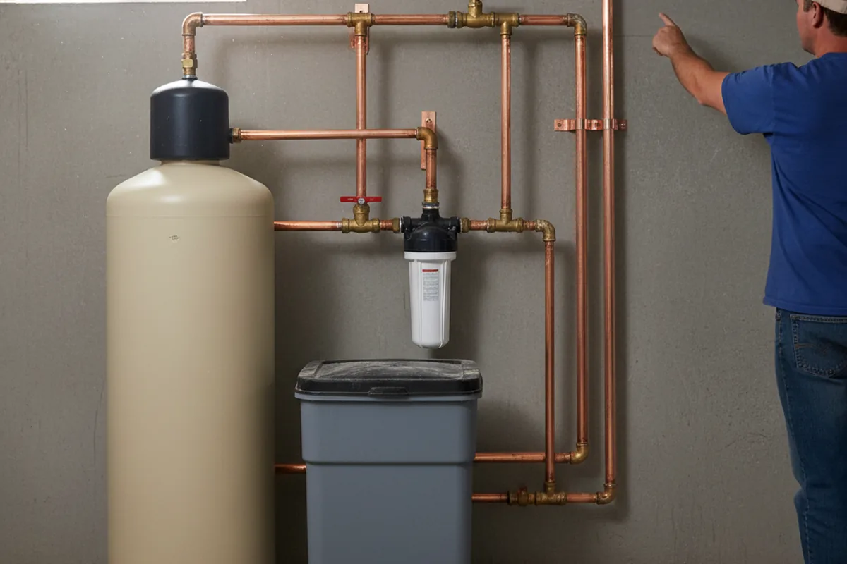 Whole-house water treatment system installed in Roanoke